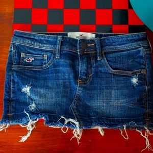 Hollister Jean Mini-Skirt